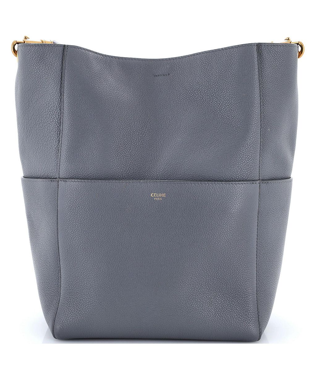 Celine Sangle Seau сумка Large, кожа теленка, Pre-Owned