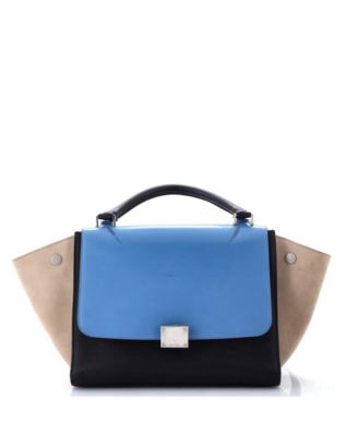 Celine сумка Trapeze Small Tricolor Leather