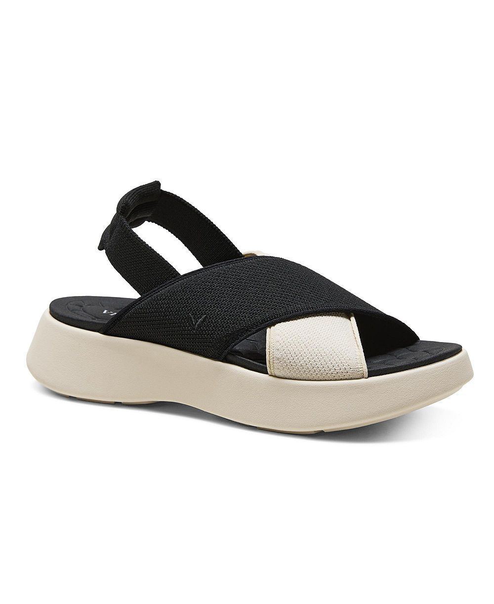 VIVAIA Women's Kara 2.0 Elastic Back Strap Walker Sandals
