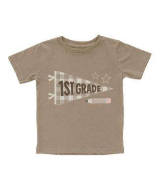 Sweet Wink Big Boys First Grade Pennant Short Sleeve T-Shirt