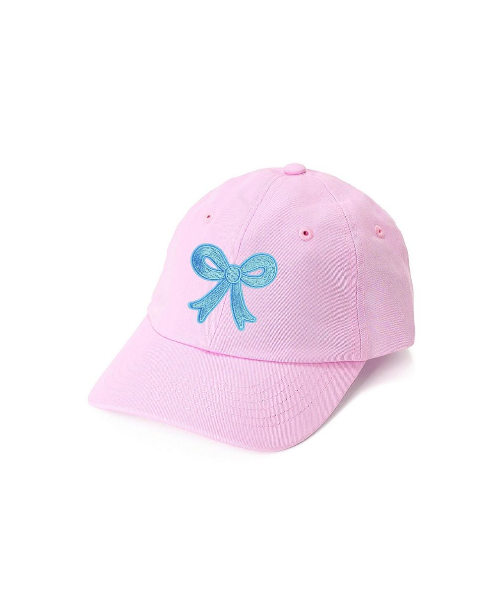 Sweet Wink Girls Blue Bow Patch Baseball Hat