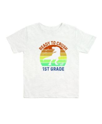Sweet Wink Big Boys Ready to Crush First Grade Short Sleeve T-Shirt