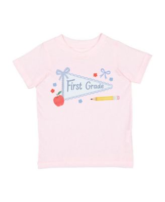 Sweet Wink Big Girls First Grade Pennant Short Sleeve T-Shirt
