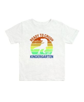 Sweet Wink Toddler Boys Ready to Crush Kindergarten Short Sleeve T-Shirt