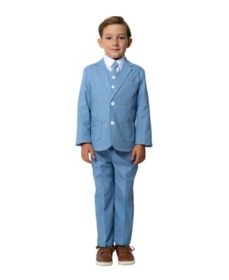 Детский костюм Peanut Butter Collection Joey Safari из 5 предметов: рубашка, галстук, пиджак, жилет и брюки