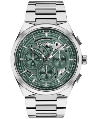 Calvin Klein Мужские часы с браслетом из нержавеющей стали Skeleton 44mm