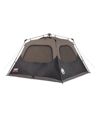 Coleman Instant Camping Tent, Large Durable Shelter с Poles and Carry Bag