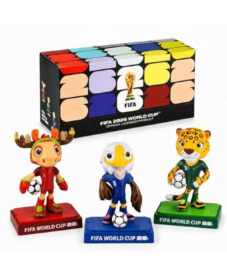 FIFA 2026 World Cup официальный набор фигурок маскотов, 3 шт, 9cm