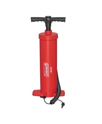 Coleman EasyFlate Dual-Action Manual Air Pump, Hand Pump Inflator with Adapters