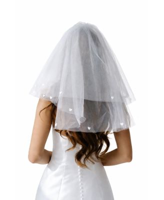 Untamed Petals Women's Lucky in Love Mini Veil