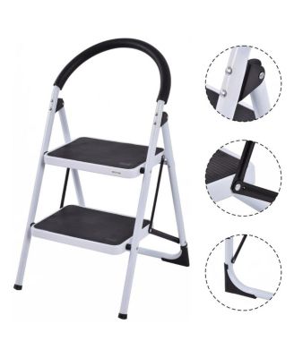 Стремянка-табурет Costway 2 Step Folding Heavy Duty 330Lbs