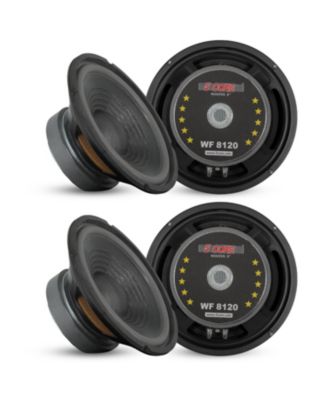 5 Core 1000W 4 Ohm Deep-Bass Subwoofers, 2-Piece