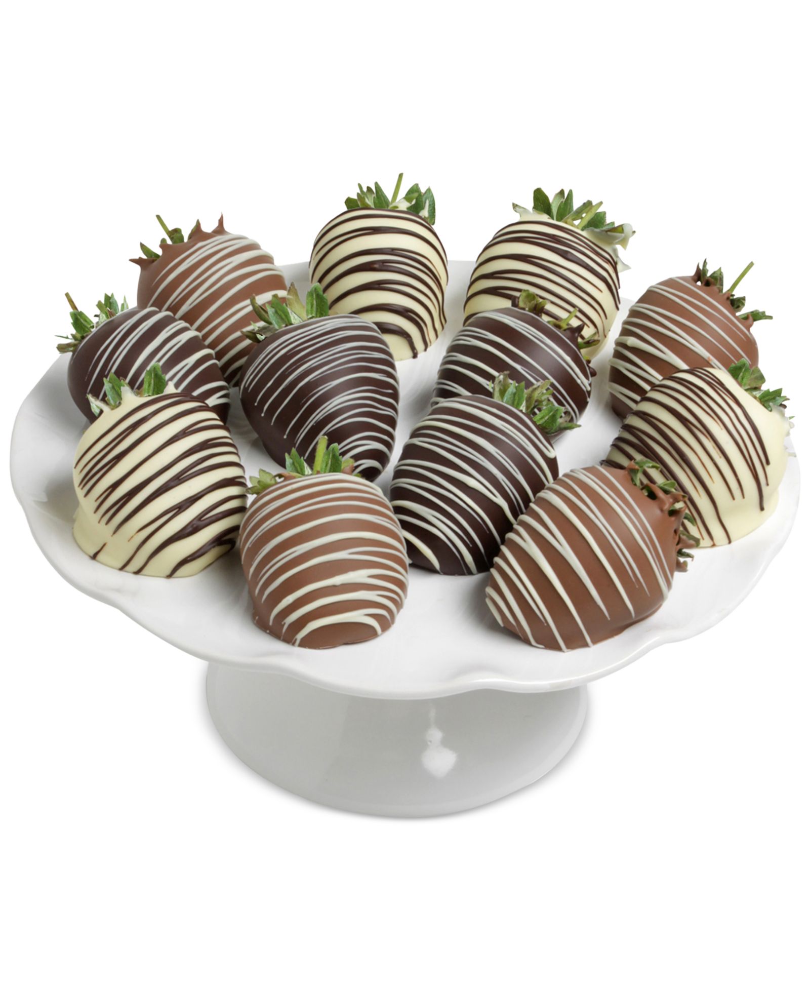 Chocolate Covered Company классические клубники в шоколаде, 12 шт.