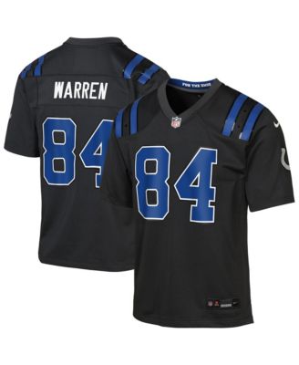Nike Big Boys and Girls Tyler Warren Anthracite Indianapolis Colts 2026 Rivalries Collection Game Jersey