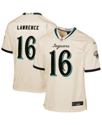Детская игровая джерси Nike Trevor Lawrence Natural Jacksonville Jaguars 2026 Rivalries Collection
