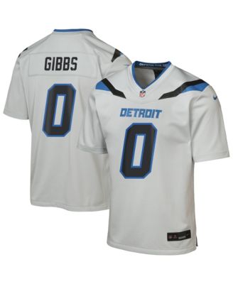 Nike игровая джерси Detroit Lions 2026 Rivalries Collection для мальчиков старшего возраста и девочек Silver Jahmyr Gibbs