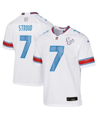 Детская игровая джерси Nike C.J. Stroud White Houston Texans 2026 Rivalries Collection