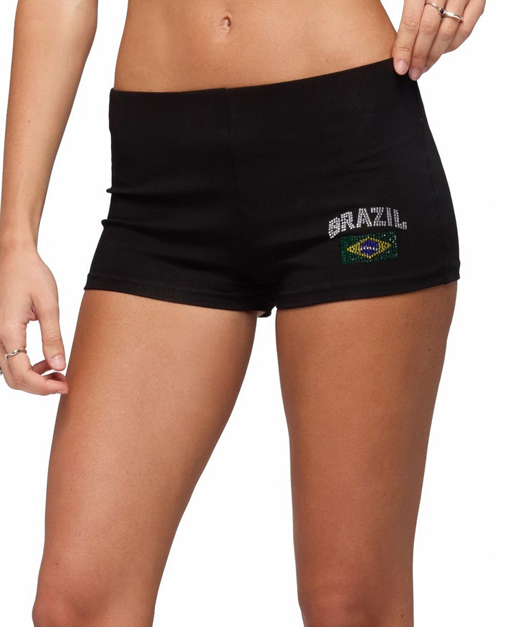 Женские шорты Edikted Brazil Rhinestone Low Rise