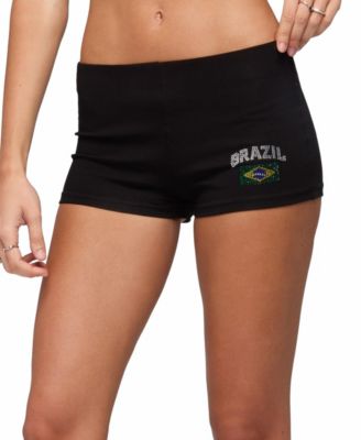 Женские шорты Edikted Brazil Rhinestone Low Rise
