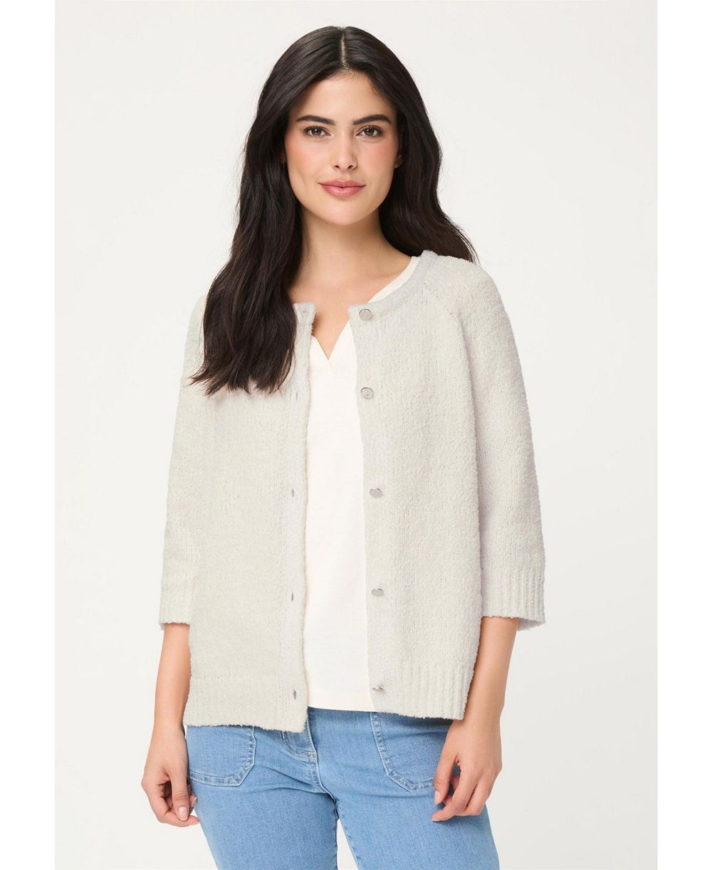 Olsen Women's V Neck Cardigan