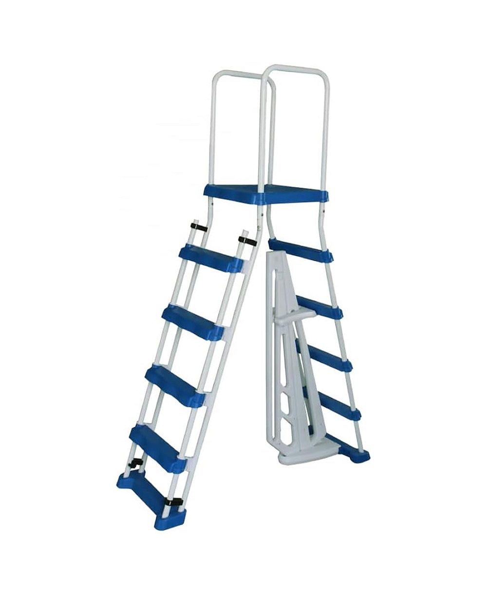 Лестница для наземного бассейна Swimline A-Frame с барьером для бассейна высотой от 48" до 52"