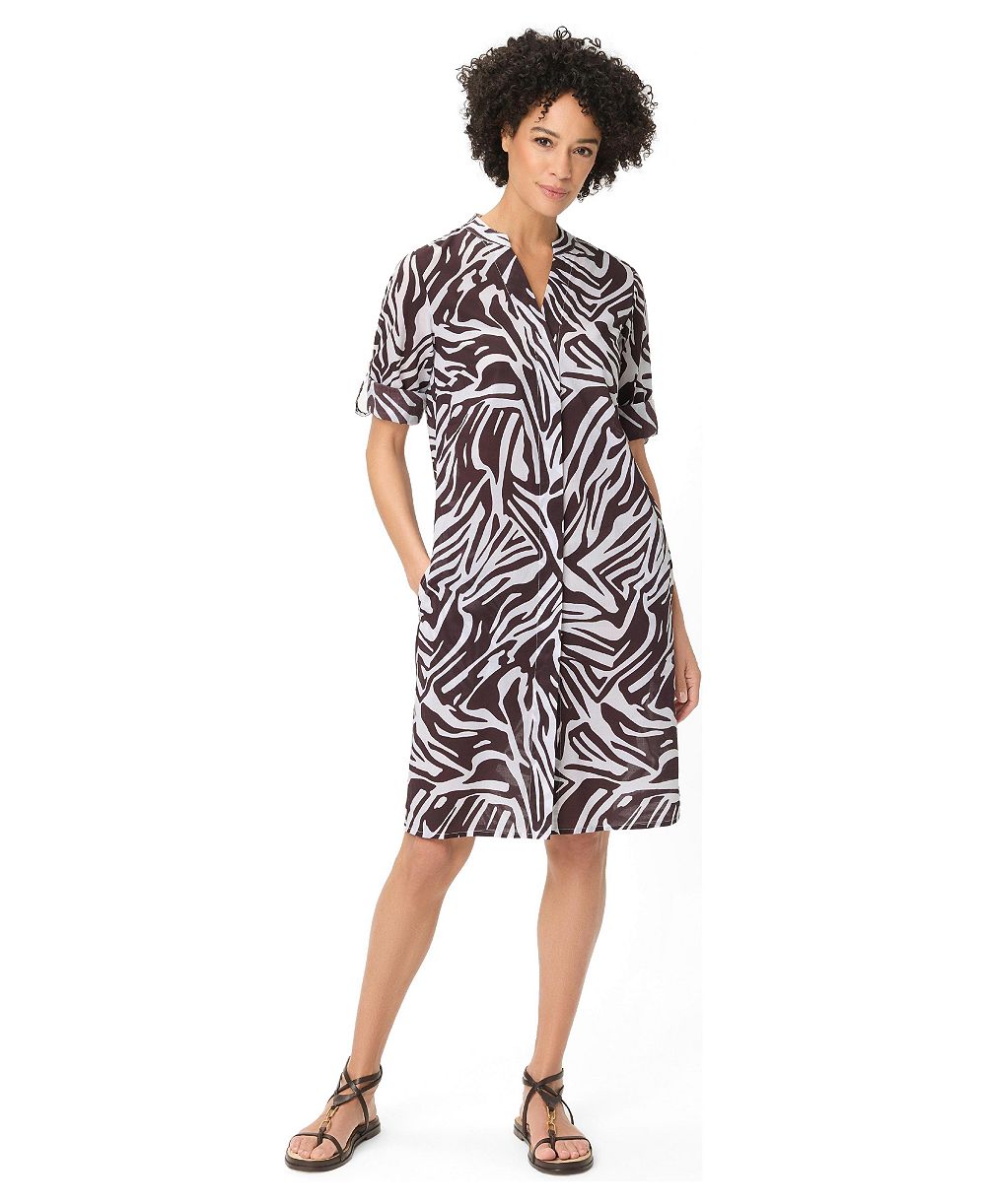 Olsen Женская современная Tunic Shirt Dress