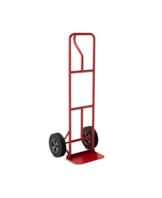 SUGIFT 660 lbs P-Handle Hand Truck with Foldable Load Plate