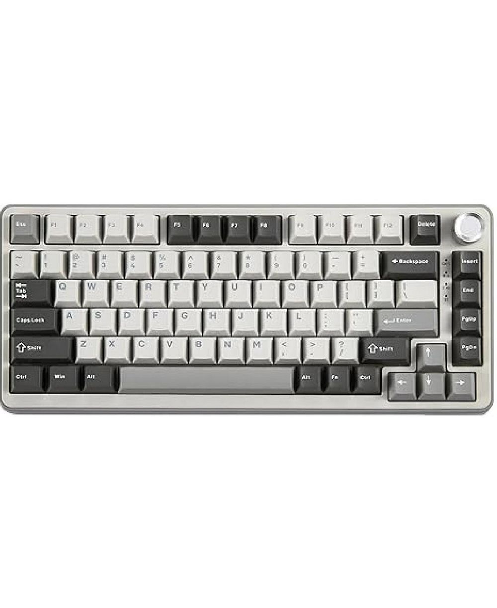 Lamicall B75 PRO Hot-Swappable Pre-Lubed Gaming Keyboard for Windows/macOS