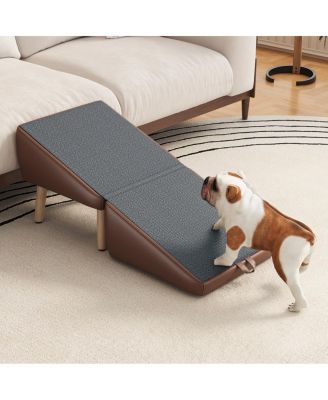 Streamdale Furniture складные деревянные ступеньки для домашних животных для маленьких собак и кошек 2-в-1