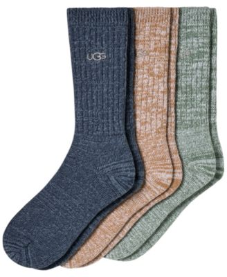 Мужские носки с рифленым манжетом, 3 шт., UGG