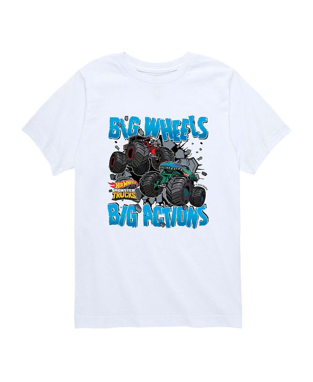 Детская футболка Hot Wheels Big Actions Big Wheels Short-Sleeve Graphic 2T-5T