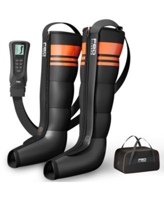 FED FITNESS Leg Compression Massager Circulation and Pain Relief Recovery System for Foot, Calf, Thigh, Edema and Muscle Fatigue Relief