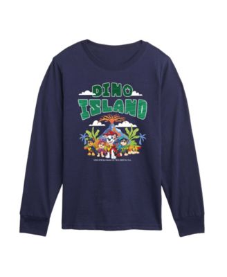 Детская футболка Paw Patrol The Movie Dino Island Long Sleeve Graphic для мальчиков 2T-5T