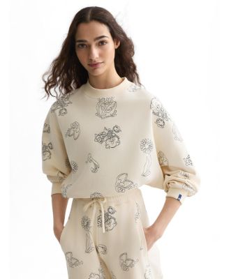 Женский свитшот SCOTCH & SODA Embroidered Seasonal Fit