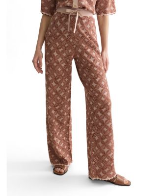 Женские брюки SCOTCH & SODA Jacquard Knitted Relaxed-Fit