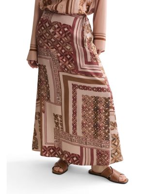 SCOTCH & SODA Women's Scotch and Soda Printed Ankle Length Skirt