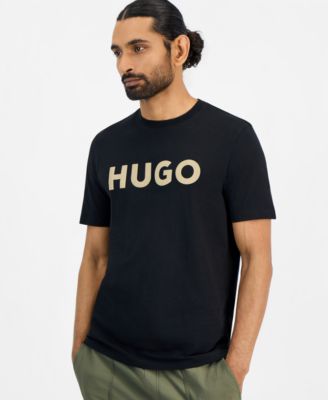 HUGO by Hugo Boss Мужская футболка Dulivio с логотипом, с круглым вырезом
