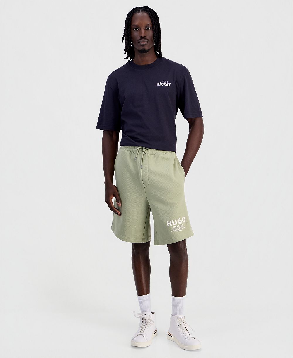 HUGO by Hugo Boss Мужской Nomario Pull-On Sweat Shorts 9" Inseam