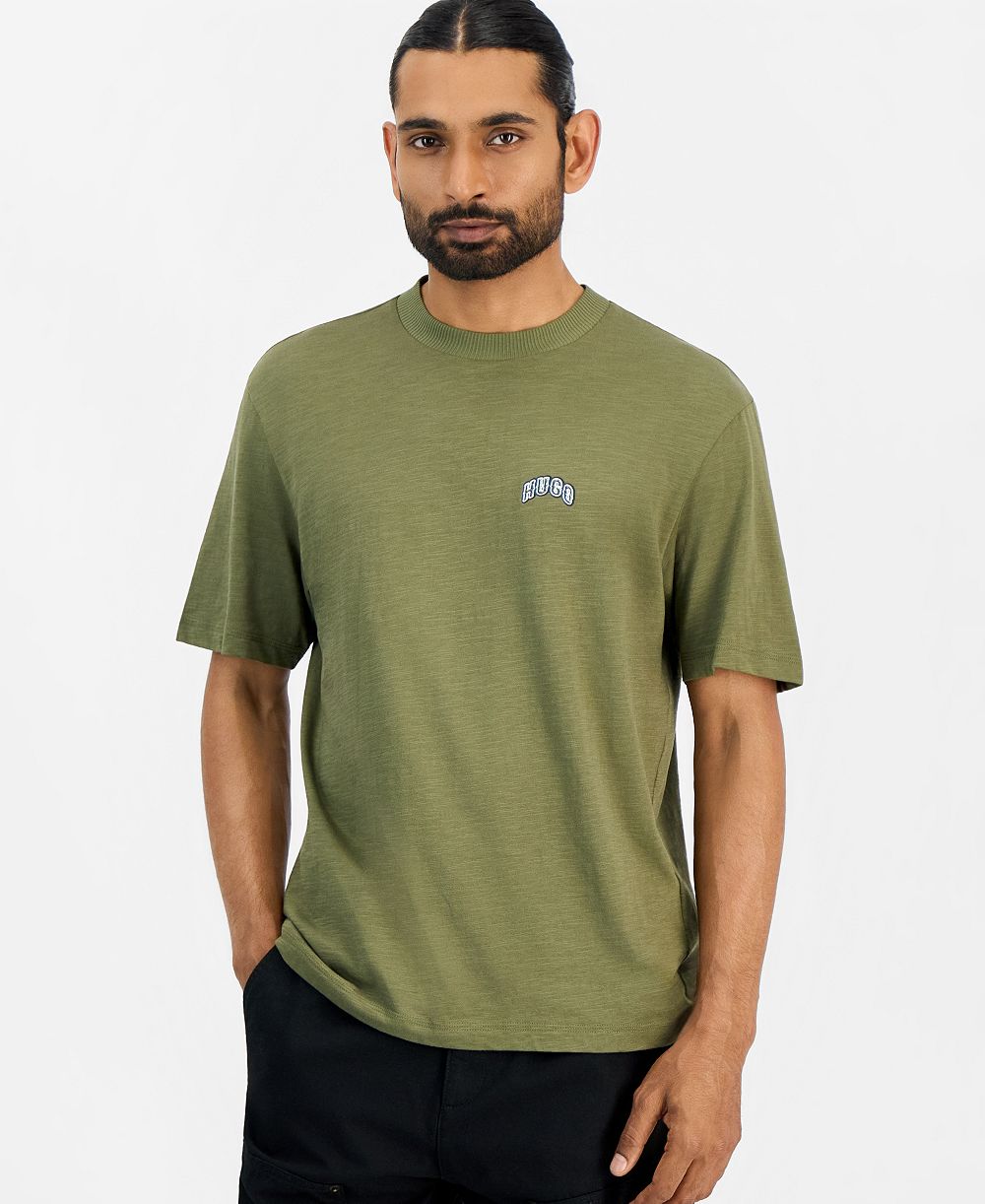 Hugo Boss Мужская футболка Nowboi Slub Yarn Western-Inspired