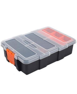 XDOVET Tool Parts Box Organizer Removable Dividers 10-Compartment