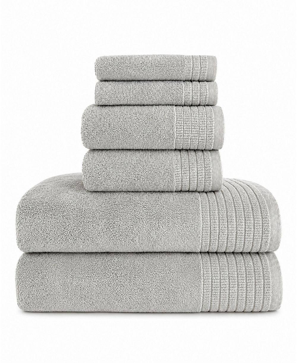 BedVoyage Viscose from Bamboo 6-Piece Spa Bath Towel Set