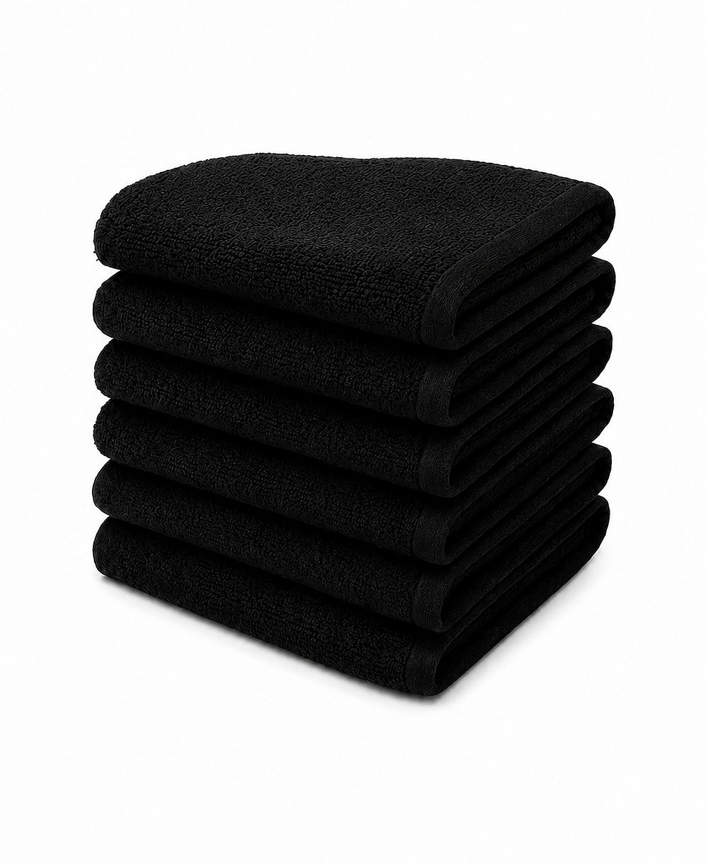 BedVoyage Viscose from Bamboo and Cotton 6-Piece Spa Washcloth Set