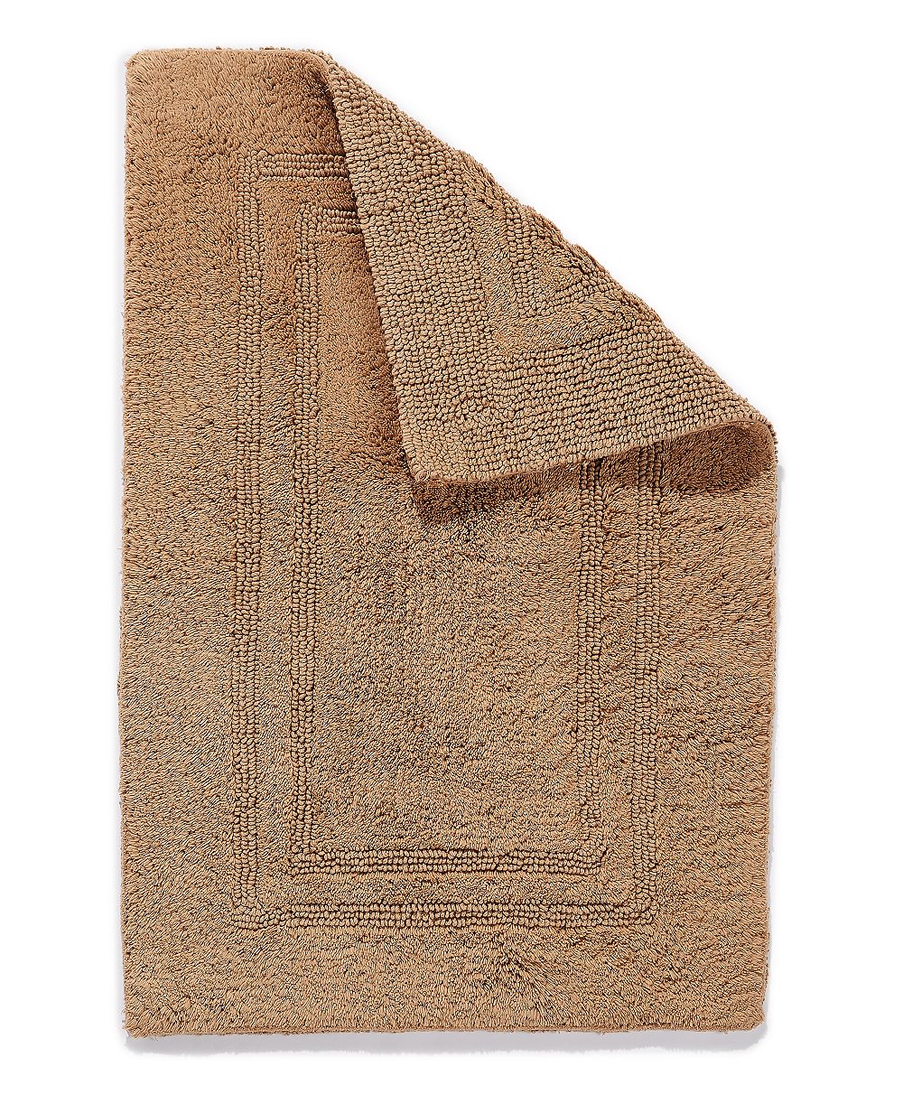 Hotel Collection 100% Cotton Reversible Bath Rug, 21" x 33", Exclusively at Macy's