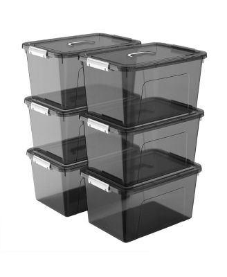 Органайзер XDOVET Stackable Plastic Storage Boxes с крышками и защелками