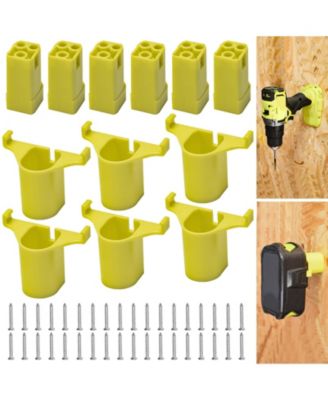 XDOVET Wall Mounted Power Tool Holder Set Garage Storage and Organization Rack