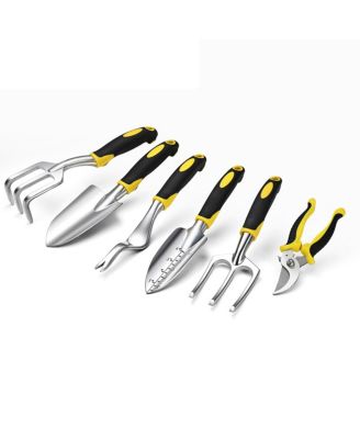 XDOVET Garden Tool Set Shovel Trowel Rake Weeder Shear