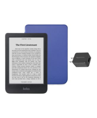 Электронная книга Kobo Clara 16GB BW с чехлом Cobalt Basic SleepCover и комплектом AC