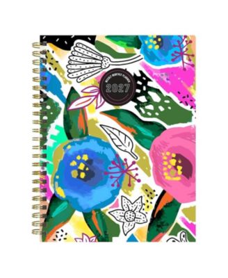 Еженедельник-ежемесячник TF Publishing Paper Goods 2027 Graphic Petals Medium