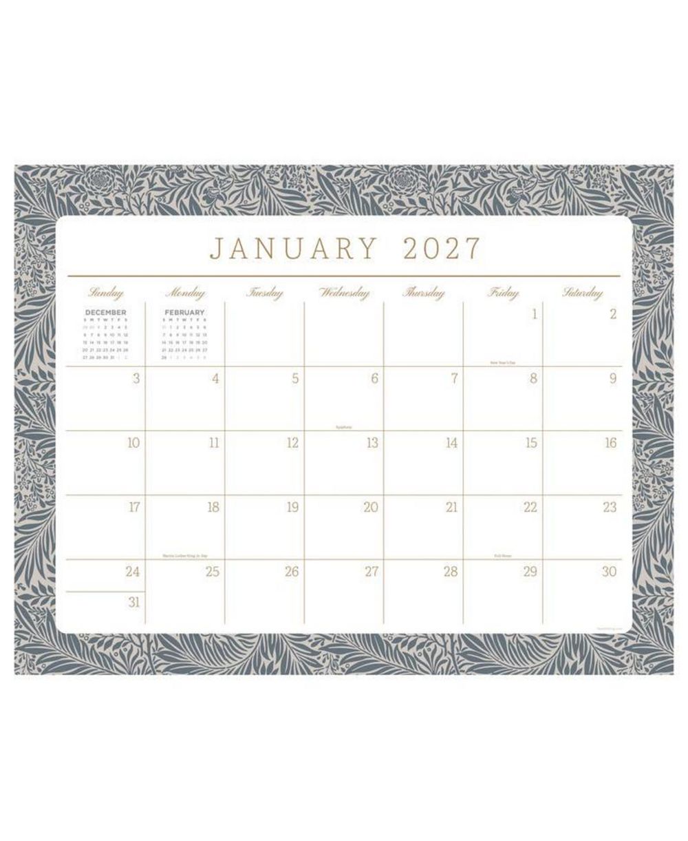 TF Publishing Paper Goods 2027 Artisan Legacy Large Desk Pad Monthly Blotter Calendar