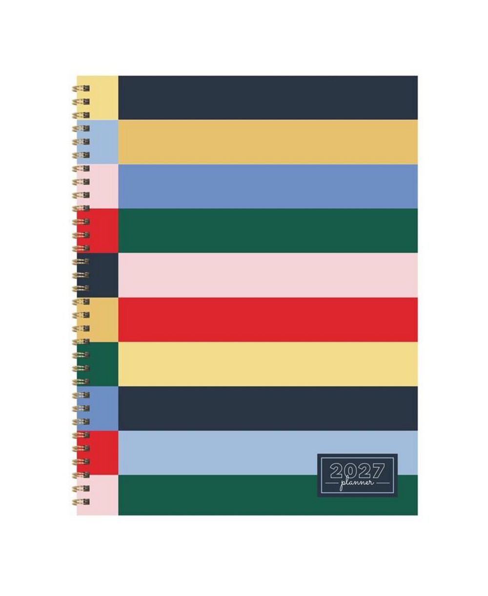TF Publishing Paper Goods 2027 Sailor Stripe Large Weekly Monthly Planner